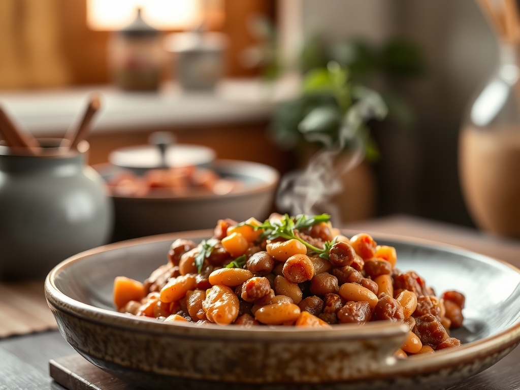 baked beans and ground beef recipes