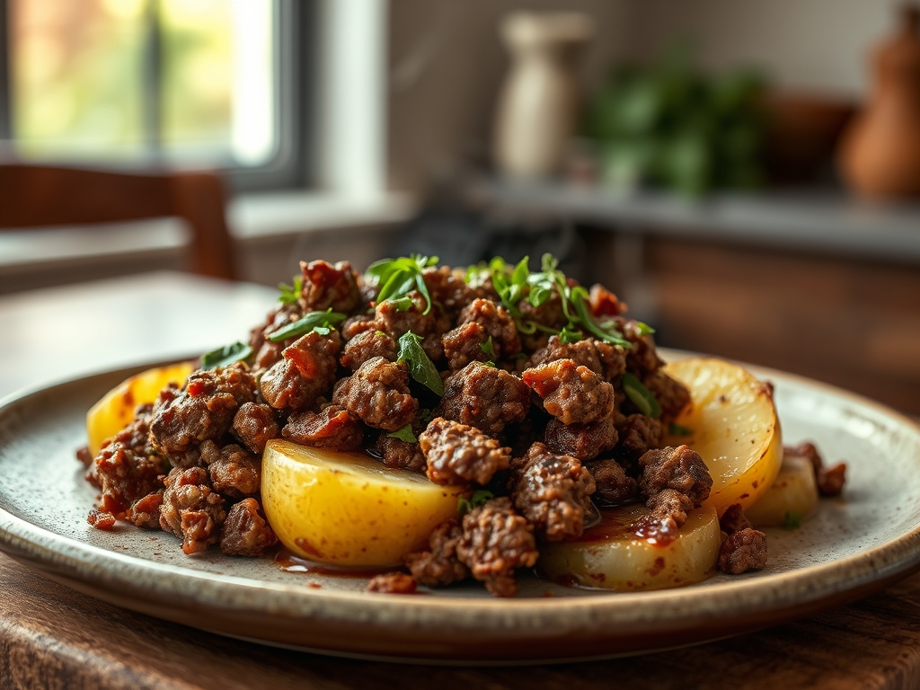 easy ground beef and potato recipes