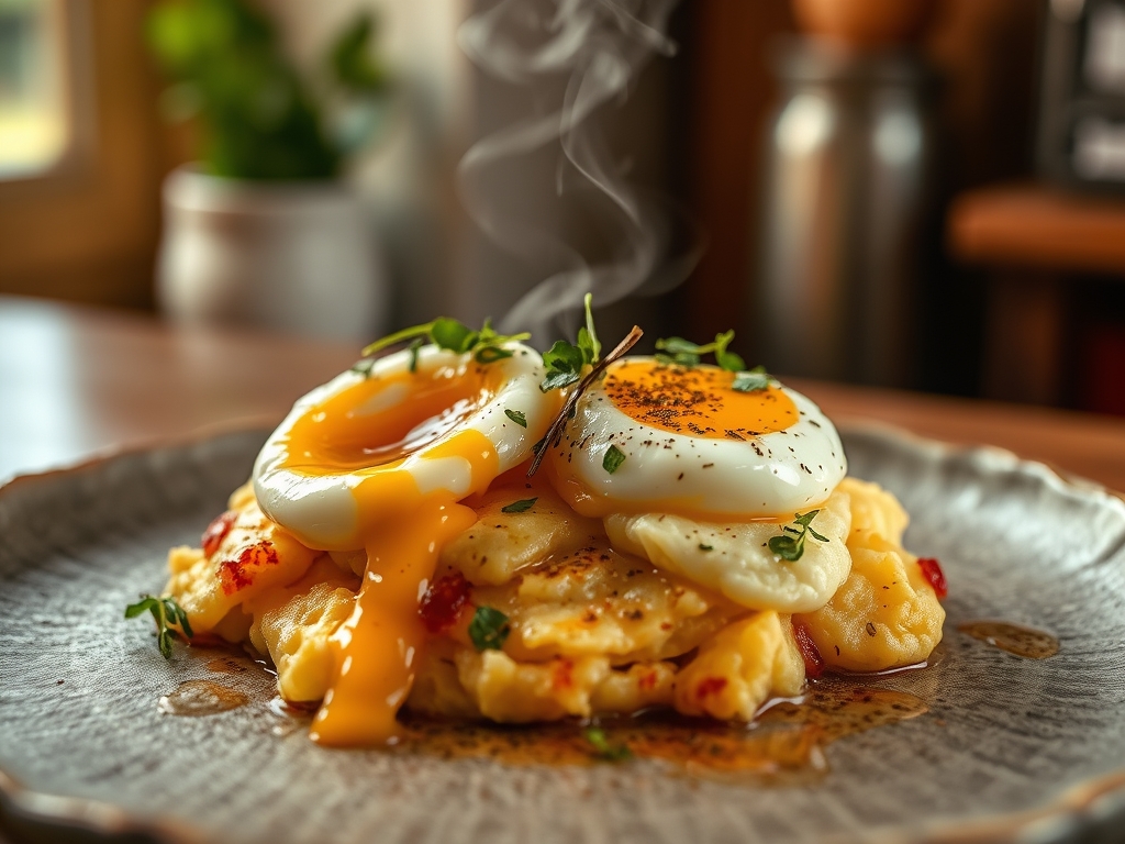 egg and mashed potato recipes