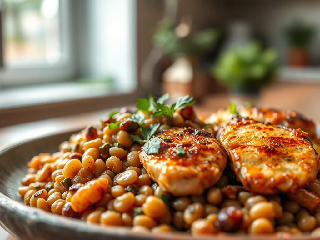lentil and chicken recipes