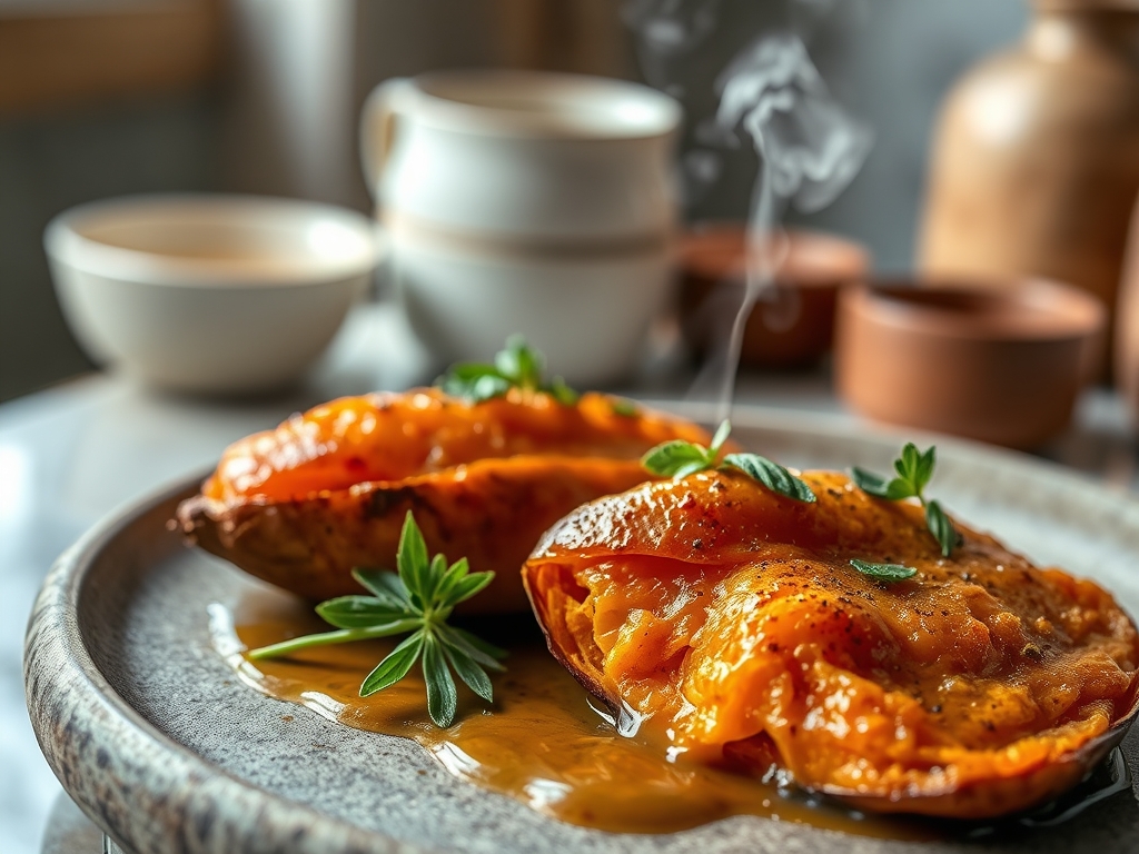 melting sweet potato recipes