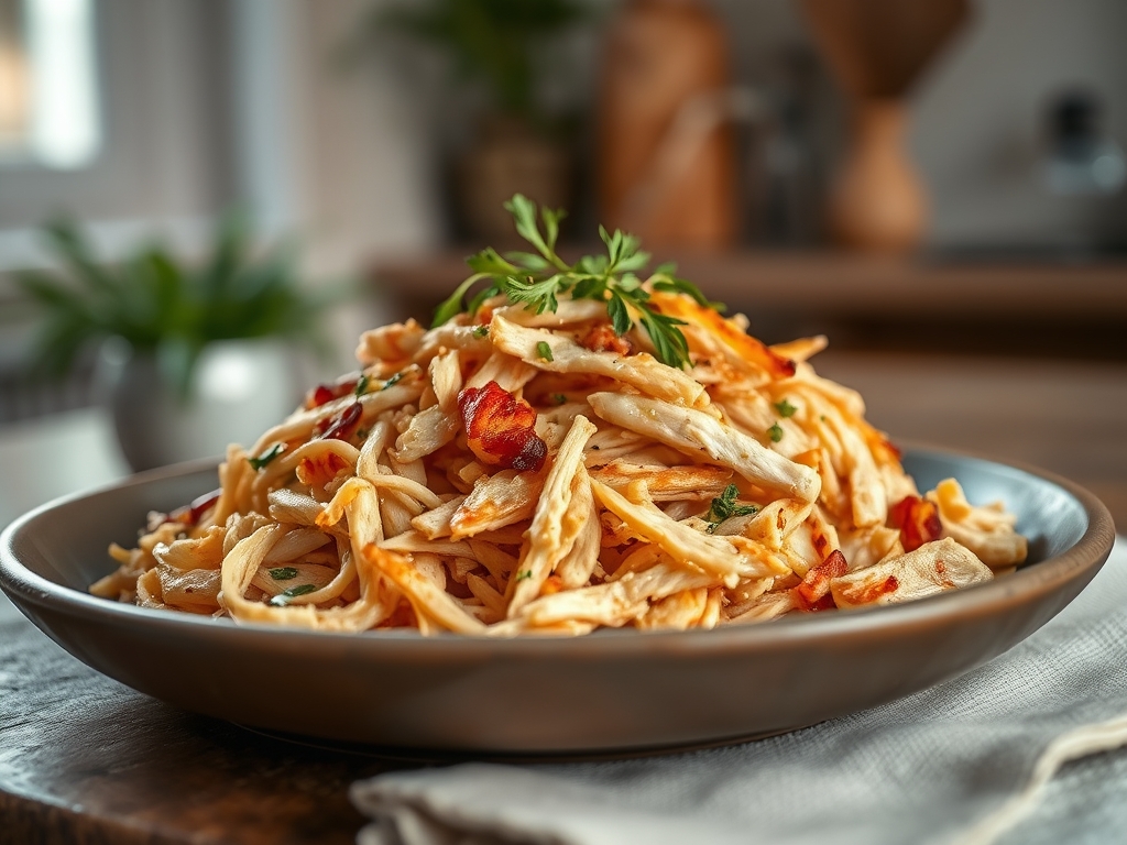 shredded chicken and potato recipes