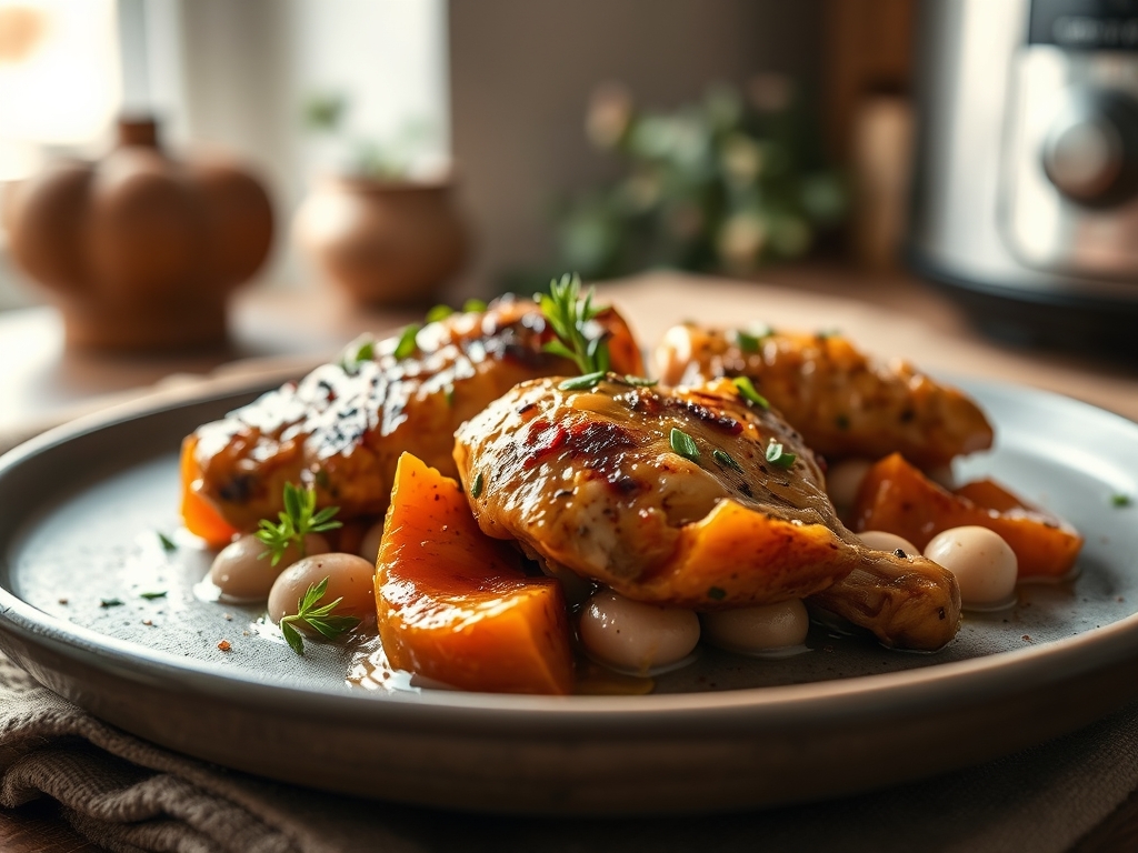 slow cooker chicken and sweet potato recipes
